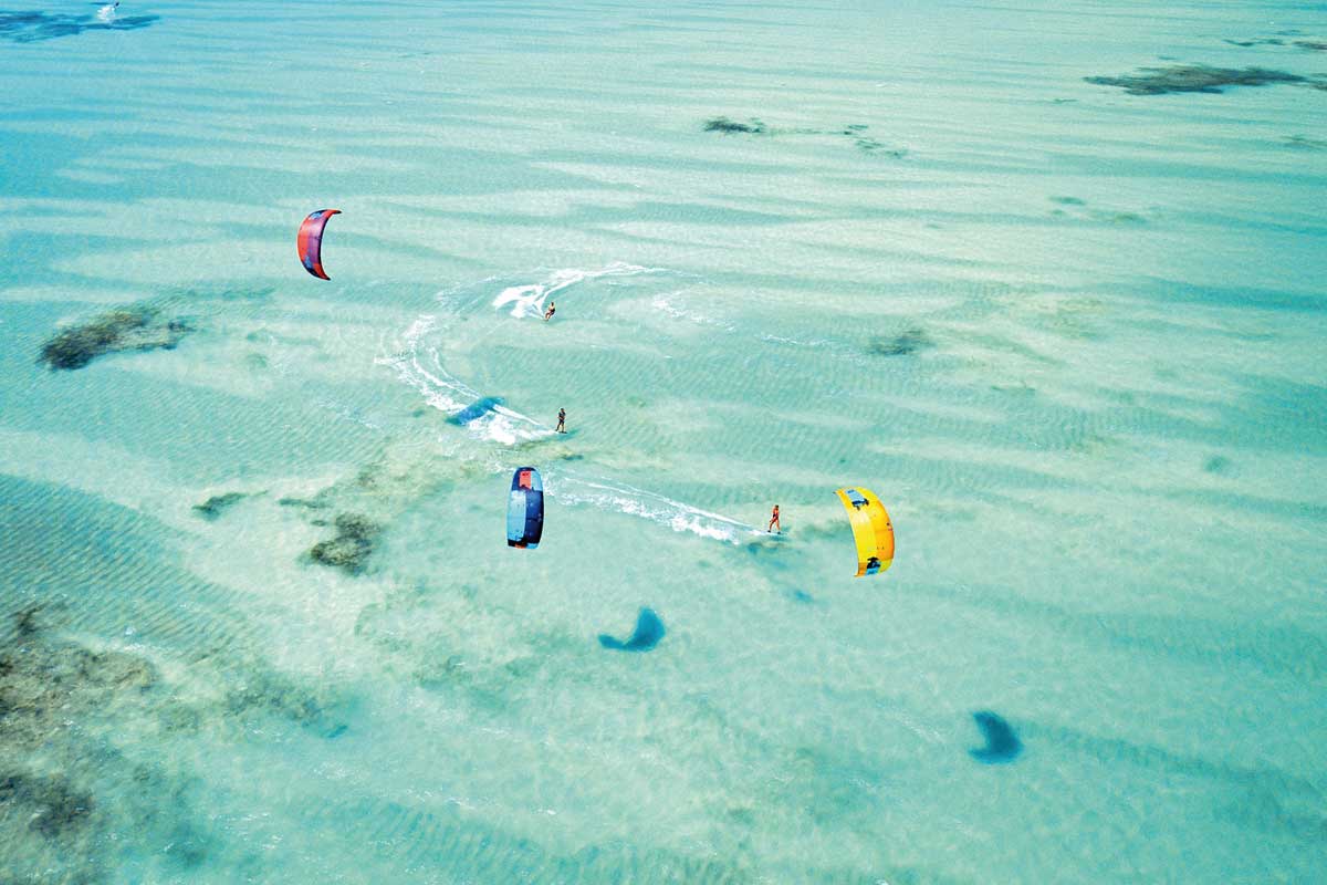 Holiday Destinations in Zanzibar - Kite Surfing