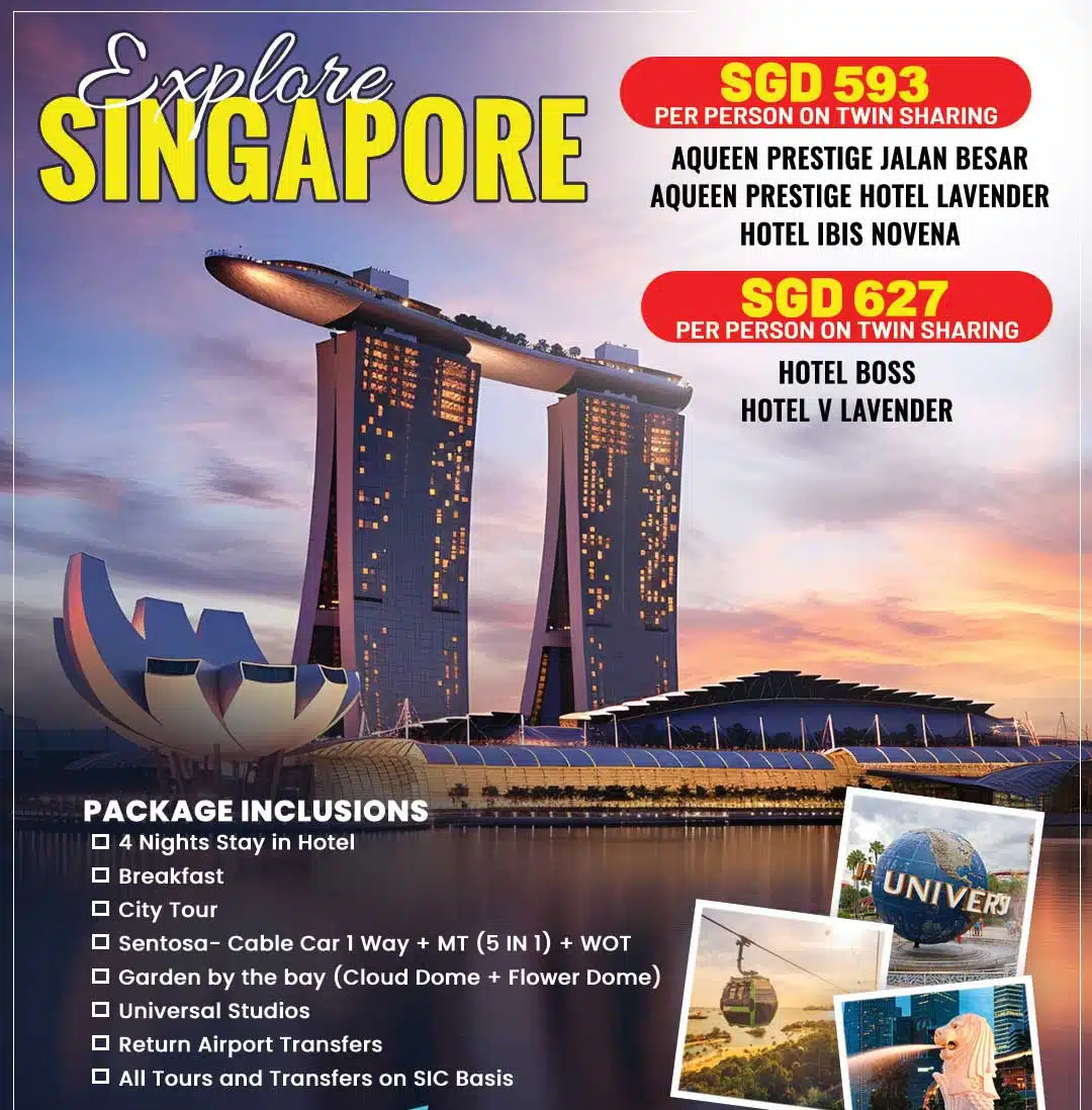 Singapore travel deal