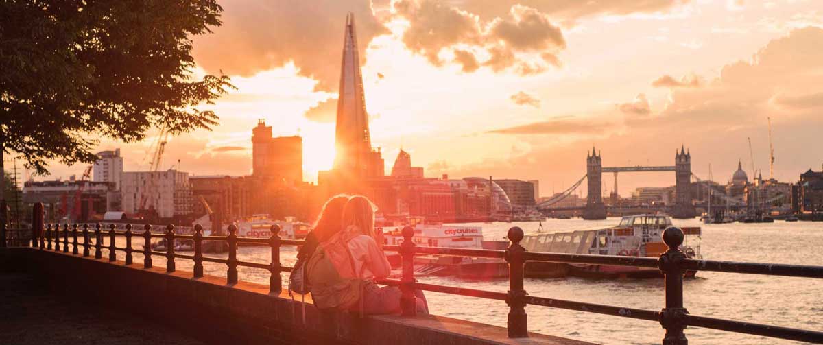 Best tourist destinations in London Themse