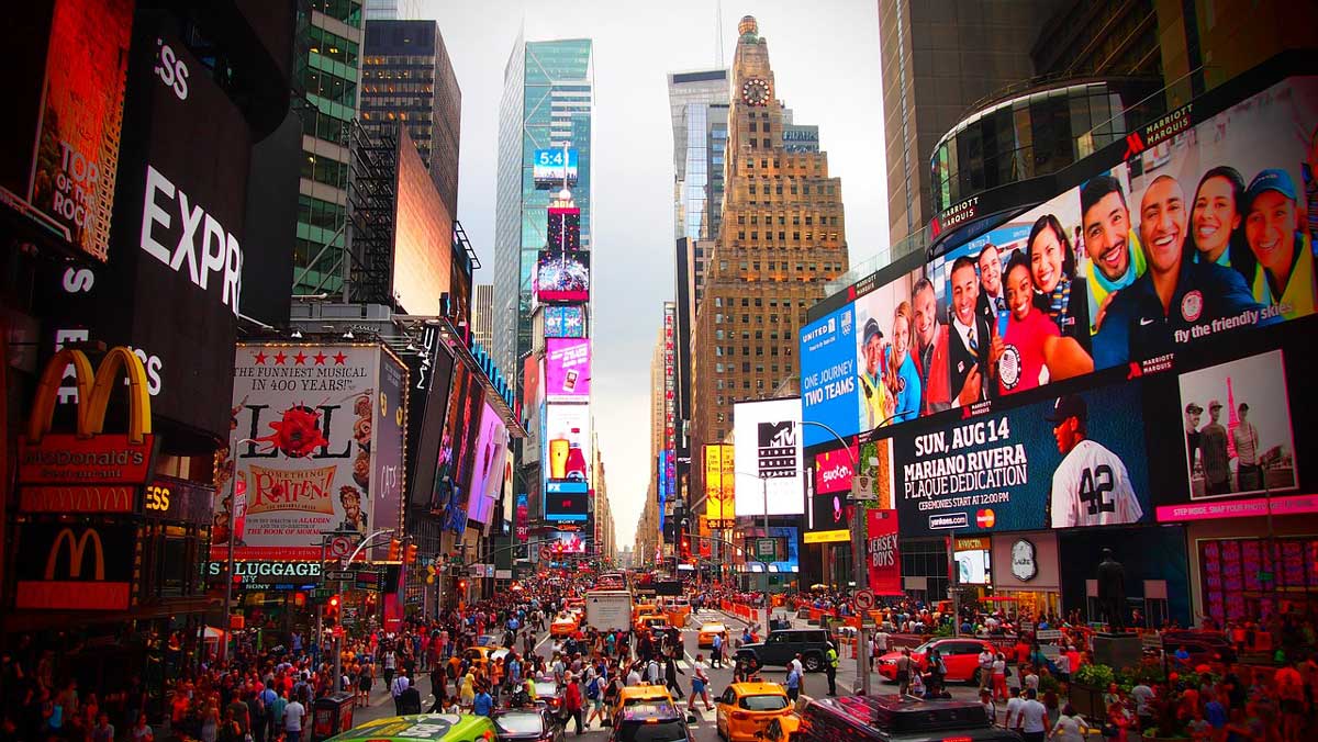 Times Square katika Jiji la New York