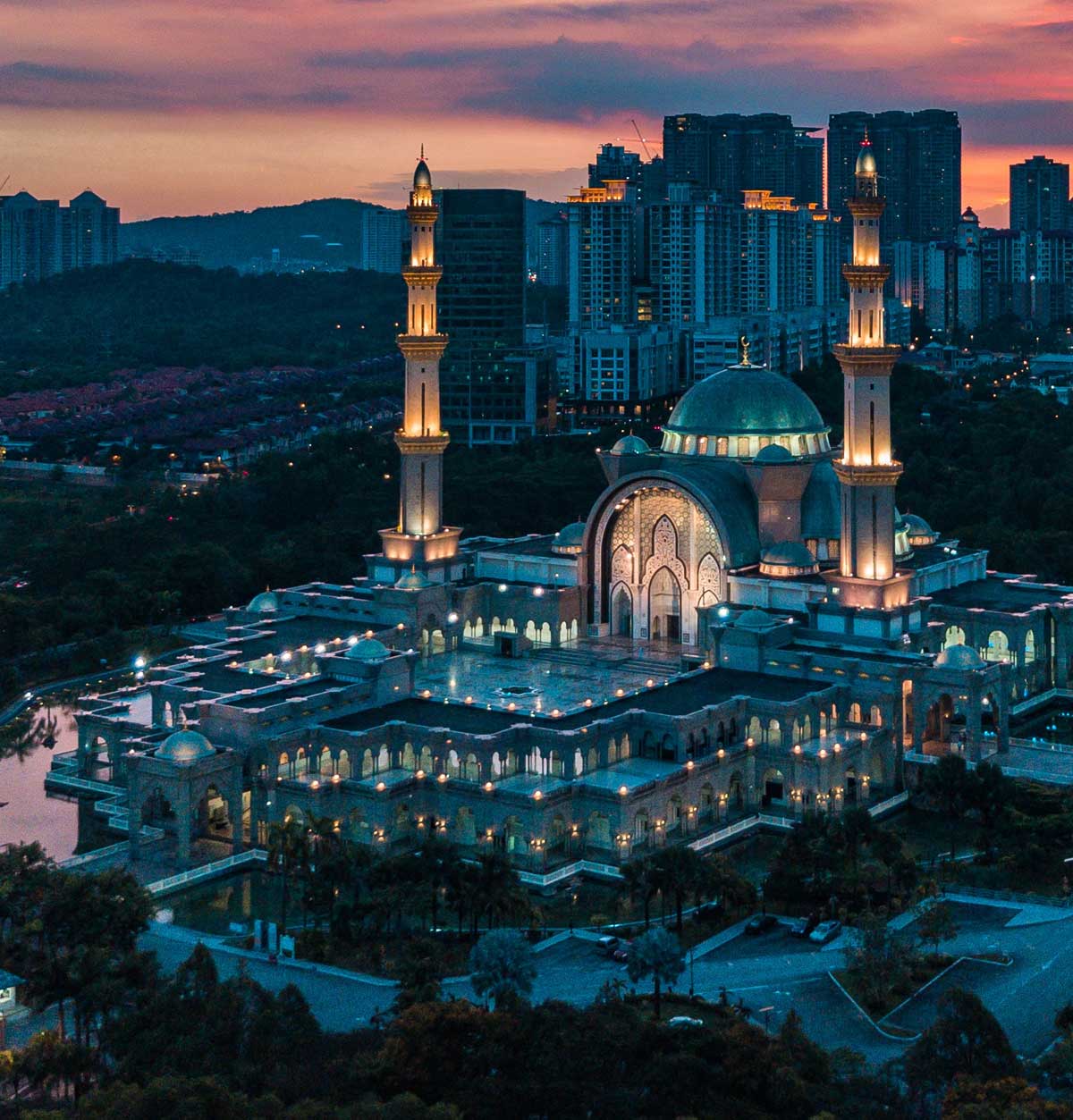 Mosquée Wilayah, Kuala Lumpur, Malaisie