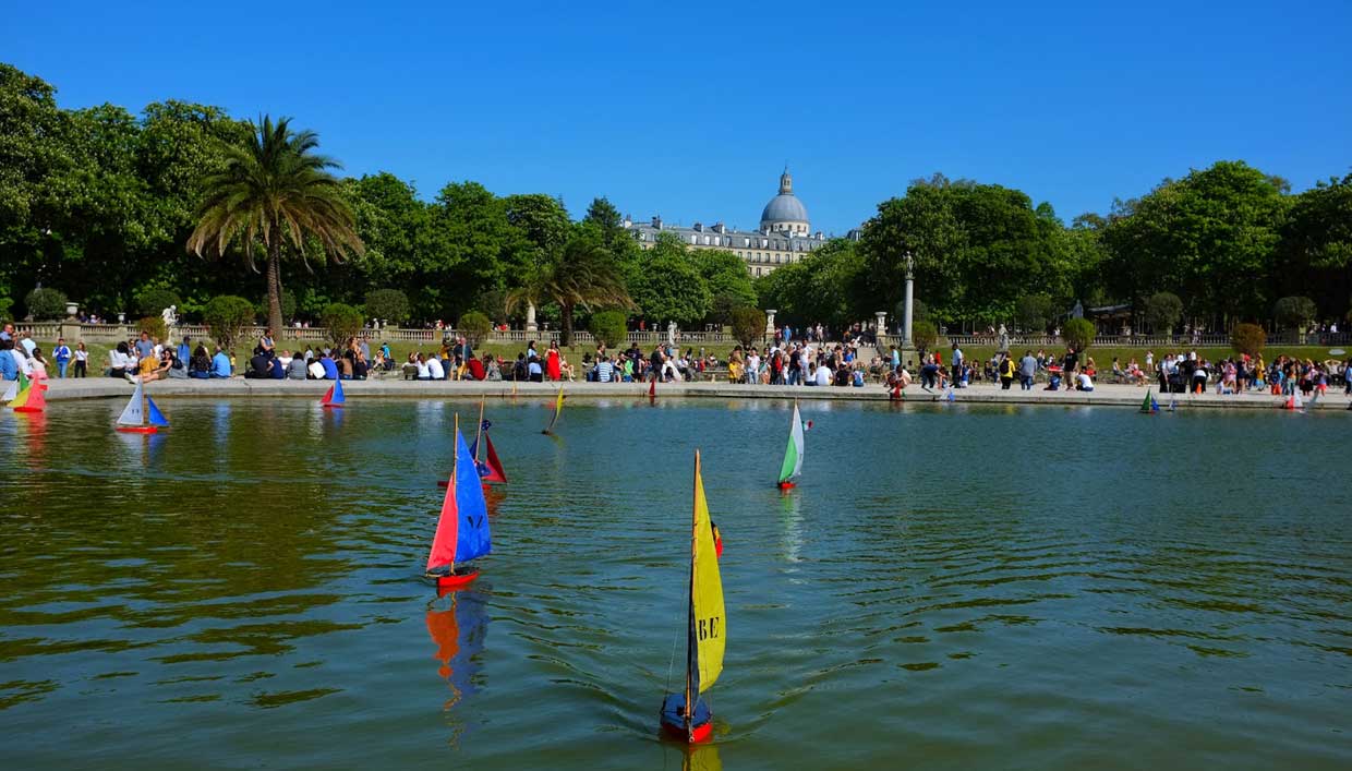 Les meilleures destinations de vacances à Paris Jardin du Luxembourg