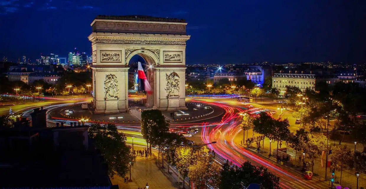 Meilleures destinations de vacances à Paris L'Arc de Triomphe de l'Etoile,