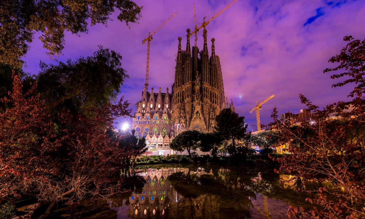 Best Holiday Destinations in Spain Travel Guide - Basílica de la Sagrada Família