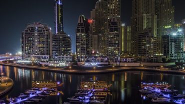 Dubai Skyline -Air Taxis